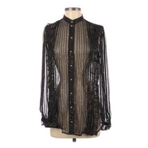 Zimmerman black silk blouse